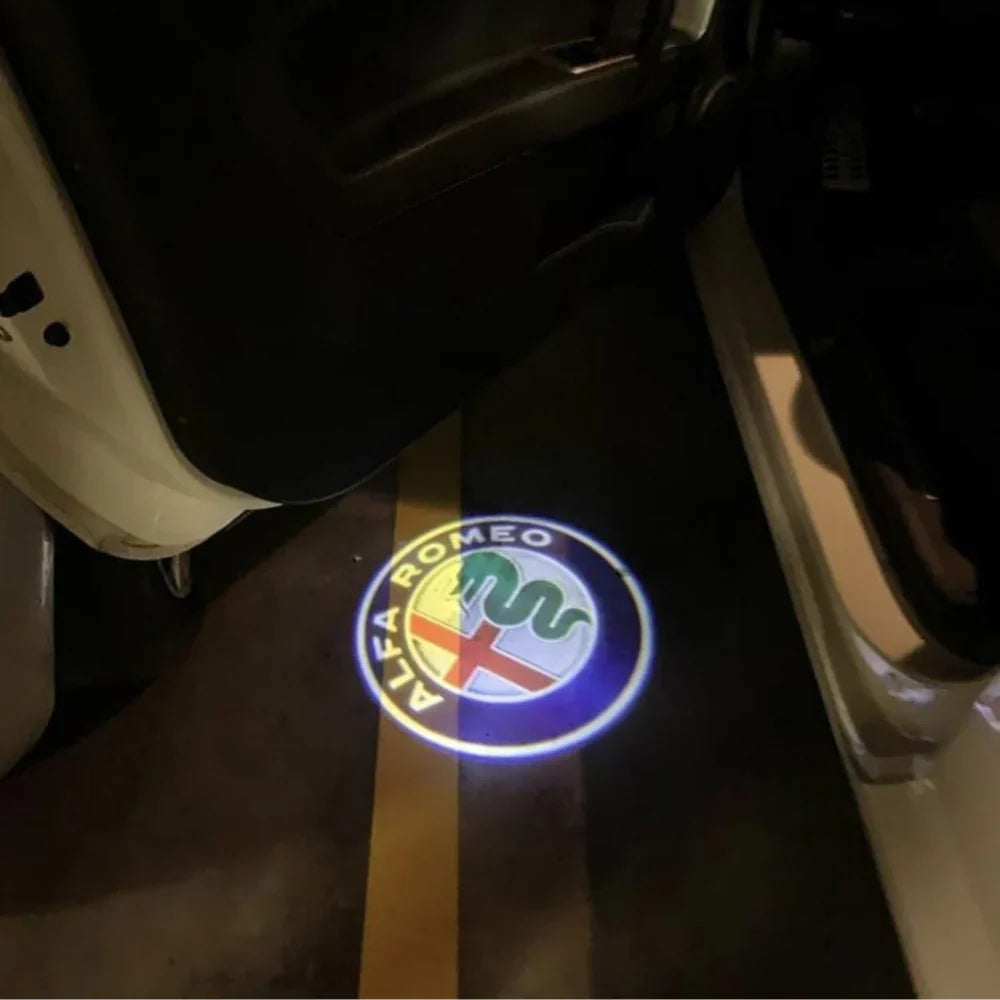Projecteur LED pour portières de voiture, installation facile (lot de 2)